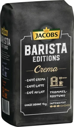 JACOBS Kaffeebohnen Barista Editions Crema 2x1 Kg Ganze Kaffee Bohnen Geröstet 11 JACOBS Kaffeebohnen Barista Editions Crema 2x1 Kg Ganze Kaffee Bohnen Geröstet -Kaffee Angebote be8709d3705ff7fc15a6becc060d50cb