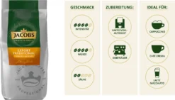 JACOBS Kaffeebohnen Professional Export Traditional Crema Markant 2 X 1 Kg -Kaffee Angebote c5f805df82e49aa5c3ff33eb1b4caf25
