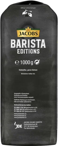 Jacobs Barista Editions Selektion Des Jahres Brasilien, Bohnenkaffee, Ganze Bohnen, Röstkaffee, Kaffeebohnen, 1000 G 12 Jacobs Barista Editions Selektion Des Jahres Brasilien, Bohnenkaffee, Ganze Bohnen, Röstkaffee, Kaffeebohnen, 1000 G -Kaffee Angebote cc07a0e86ad8e9d374911280dce7986b