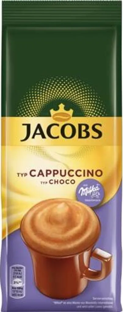 Jacobs Momente Choco Cappuccino Mild Mit Milka Schokonote 500g 4 Jacobs Momente Choco Cappuccino Mild Mit Milka Schokonote 500g – Bild 2