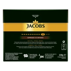 JACOBS Kapseln Espresso Intenso 5 X 40 Nespresso®* Kompatible Kaffeekapseln -Kaffee Angebote d6e896135cccc654edf8a89977aa0d0c