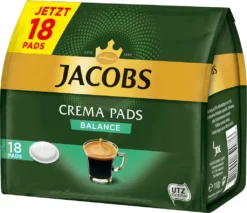 JACOBS Pads Crema Balance 5 X 18 Getränke - 90 Kaffeepads Senseo Kompatibel 13 JACOBS Pads Crema Balance 5 X 18 Getränke - 90 Kaffeepads Senseo Kompatibel -Kaffee Angebote d71fb0f6269d0cbc9a187405e6250cb8