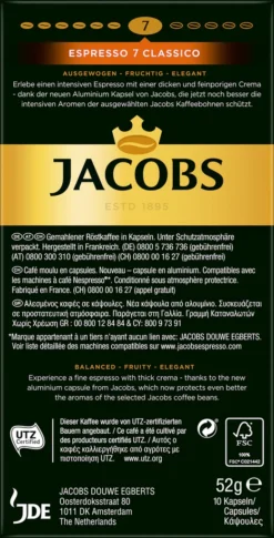 Jacobs Espresso Classico | 10 Nespresso® Komp. Kapseln 12 Jacobs Espresso Classico | 10 Nespresso® Komp. Kapseln -Kaffee Angebote dc29346bbbfbb70af94b0f773ddfff37