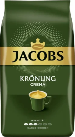 Jacobs Krönung Crema | Ganze Bohne | 1000g -Kaffee Angebote e1c6fb9963b83393b1be5016c40ed986