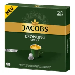 JACOBS Kapseln Krönung Crema 200 Nespresso®* Kompatible Kaffeekapseln 10x20 12 JACOBS Kapseln Krönung Crema 200 Nespresso®* Kompatible Kaffeekapseln 10x20 -Kaffee Angebote e648c60761845bfd19cd7abb59c41e21