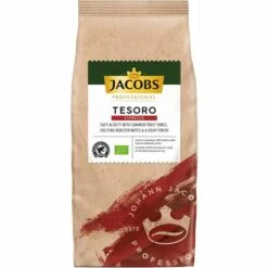 Jacobs Kaffee Professional Tesoro Espresso, Ganze Bohnen, 1kg