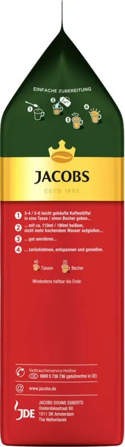 JACOBS Typ Cappuccino 10 Beutel Löslicher Kaffee Intantkaffee 10 X 400 G Cremig 11 JACOBS Typ Cappuccino 10 Beutel Löslicher Kaffee Intantkaffee 10 X 400 G Cremig -Kaffee Angebote efbe1971bdf5a211deebf87e4d6adfab