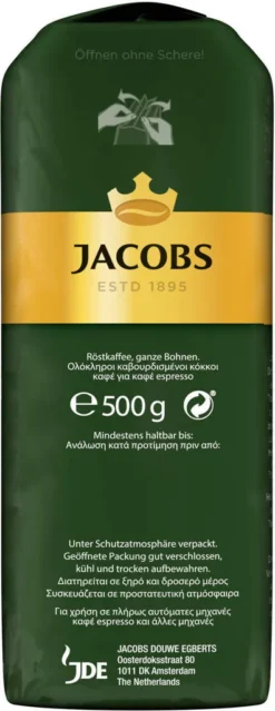 JACOBS Kaffeebohnen Krönung Aroma-Bohne Kräftig 12 X 500 G Ganze Bohne -Kaffee Angebote eff377cb89638dc55ce8fe0f7039e000 1