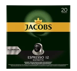 JACOBS Kapseln 200 Nespresso®* Kompatibel Lungo 8 & 6 + Espresso 12 Ristretto