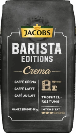 Jacobs Barista Crema Ganze Bohnen 1kg
