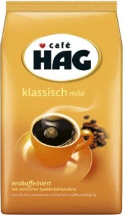 Kaffee HAG Entkoffeiniert Mild Gemahlen 1kg